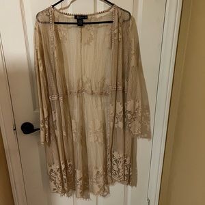 Boho style kimono cardigan